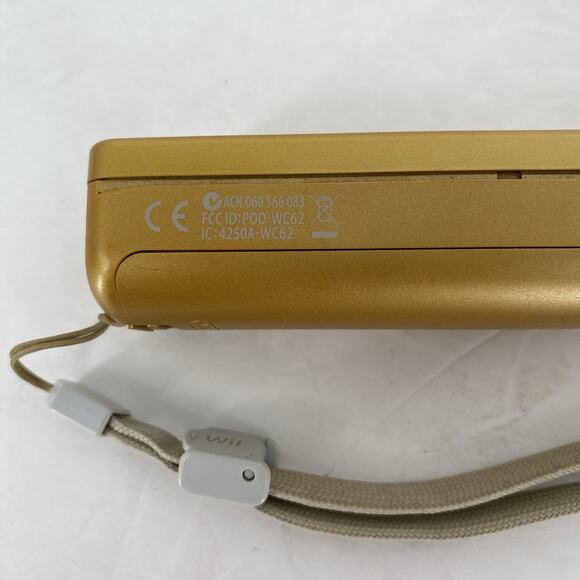 Nintendo Wii Legend Of Zelda Gold Remote - Picture 3 of 5